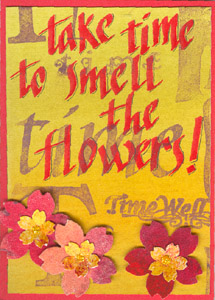 Time_SmellFlowers#1
