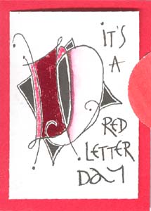 Red Letter Day - Donna